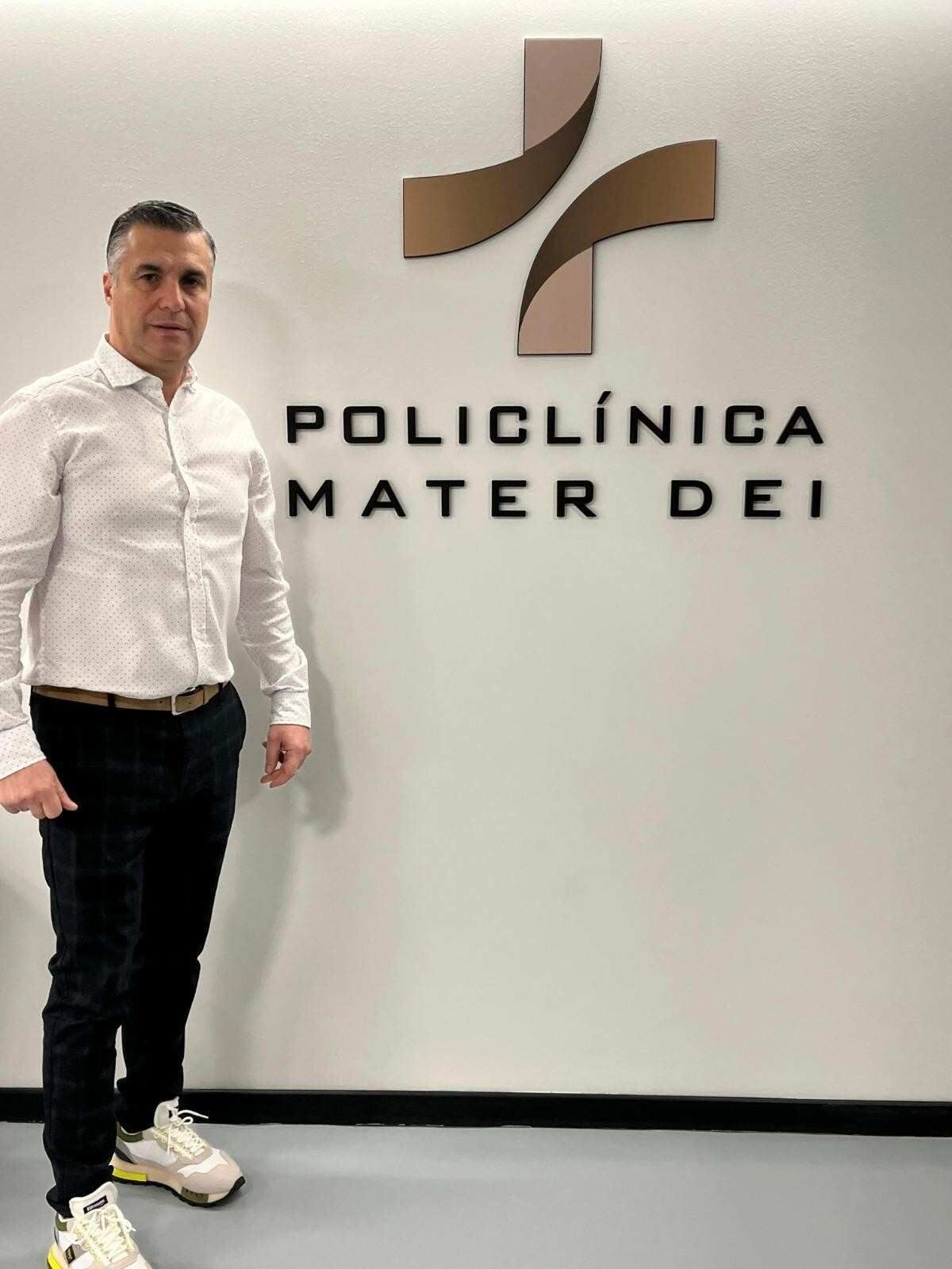 Dr. Hernán Castilla, odontólogo en Policlínica Mater Dei, Oviedo