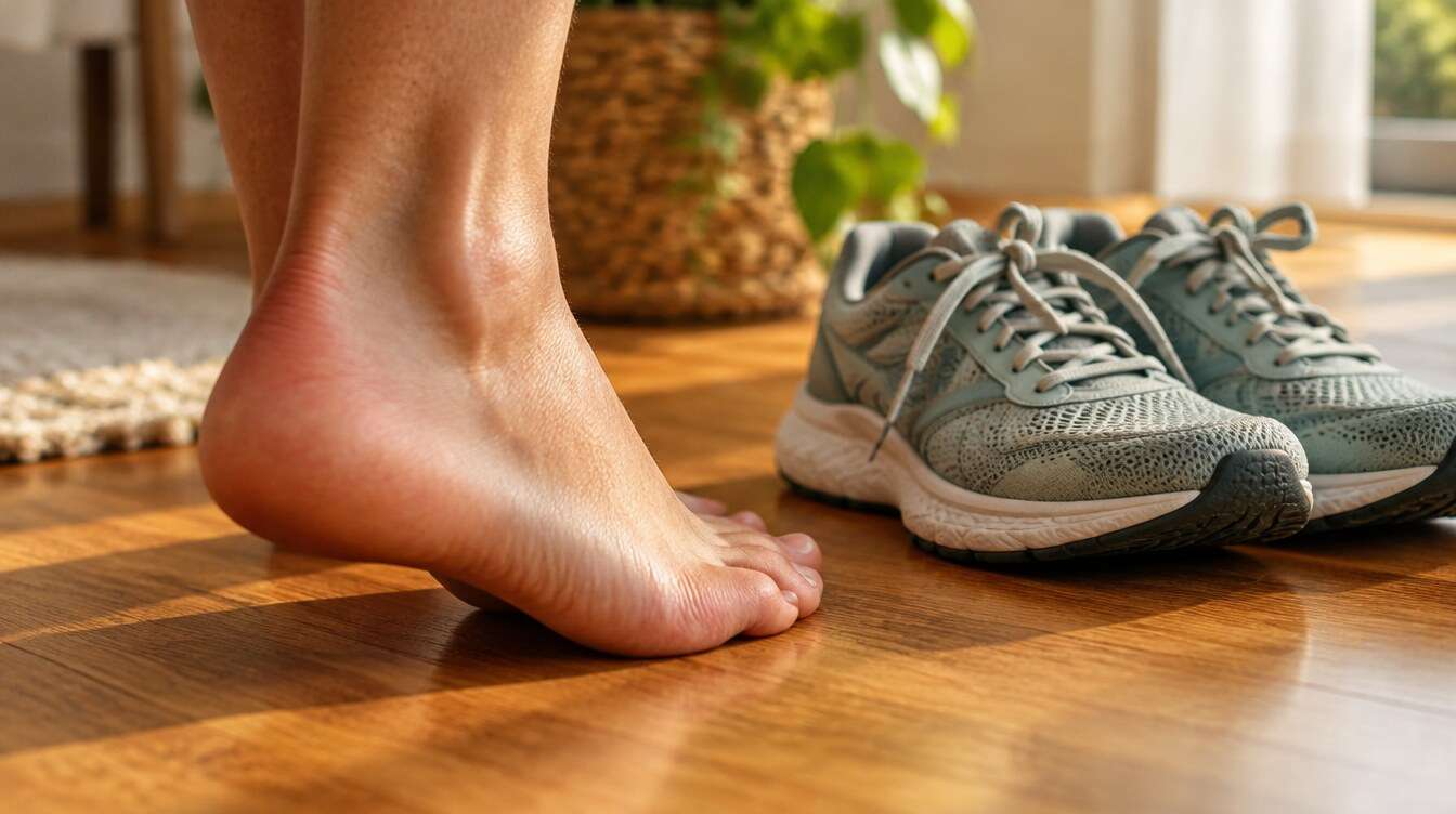 Imagen ilustrativa: fascitis plantar y dolor de talón